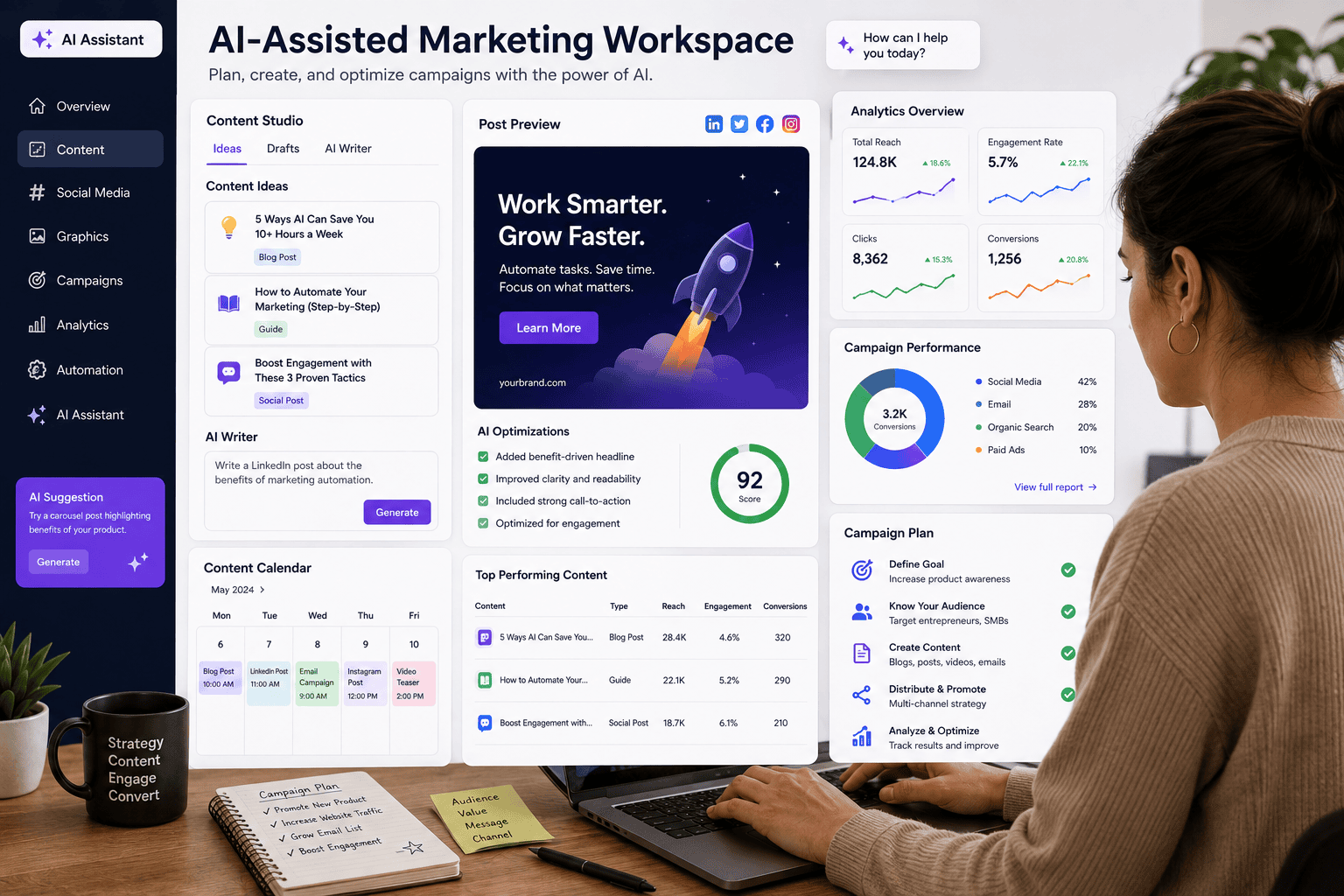 AI marketing tools for small businesses