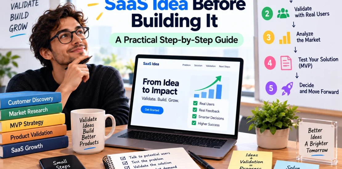 How to validate a SaaS idea before building it step by step