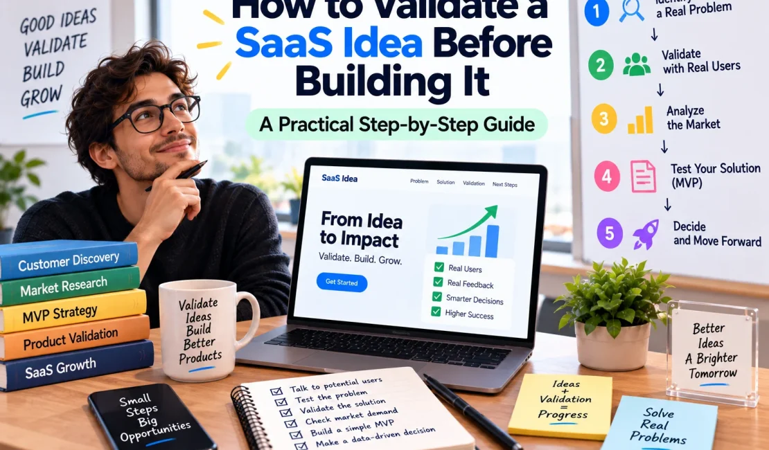 How to validate a SaaS idea before building it step by step