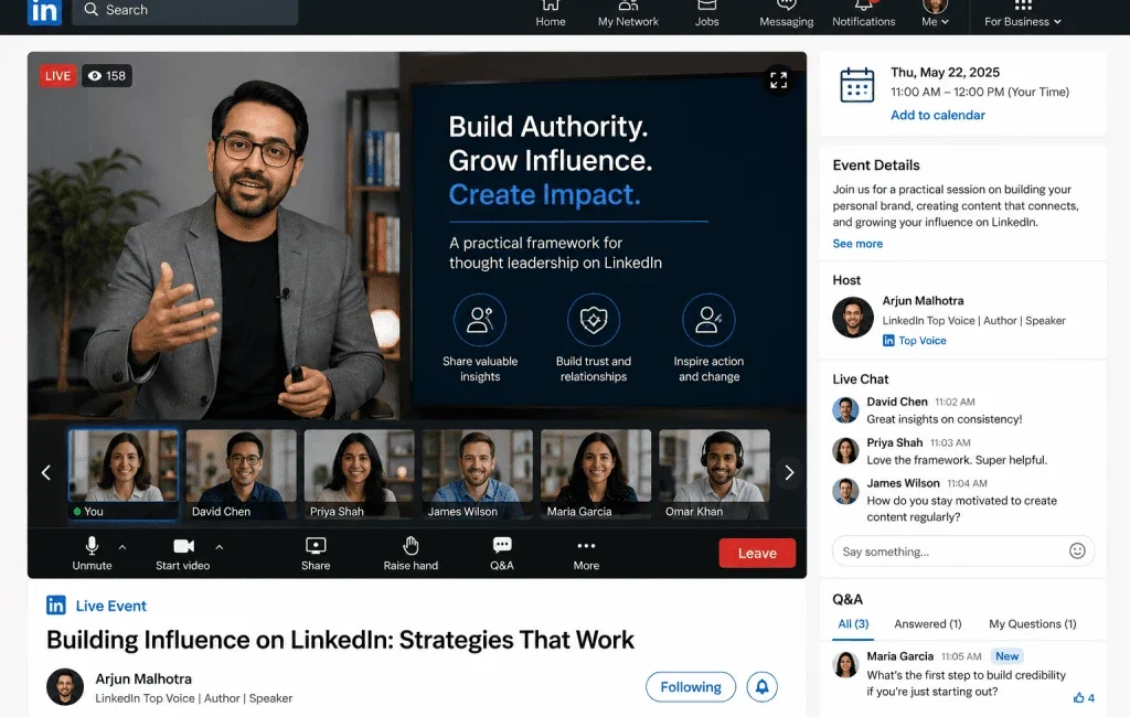 LinkedIn Events guide for professional event planning
