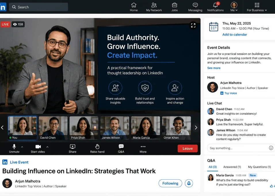 LinkedIn Events guide for professional event planning