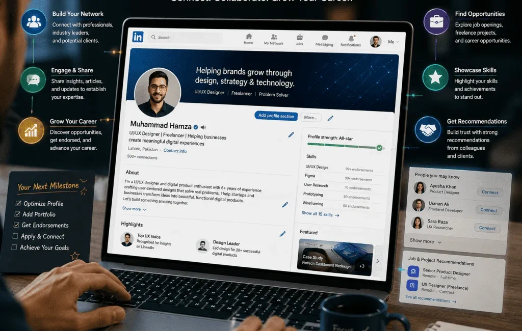 LinkedIn profile optimization guide for jobs freelancing and personal branding