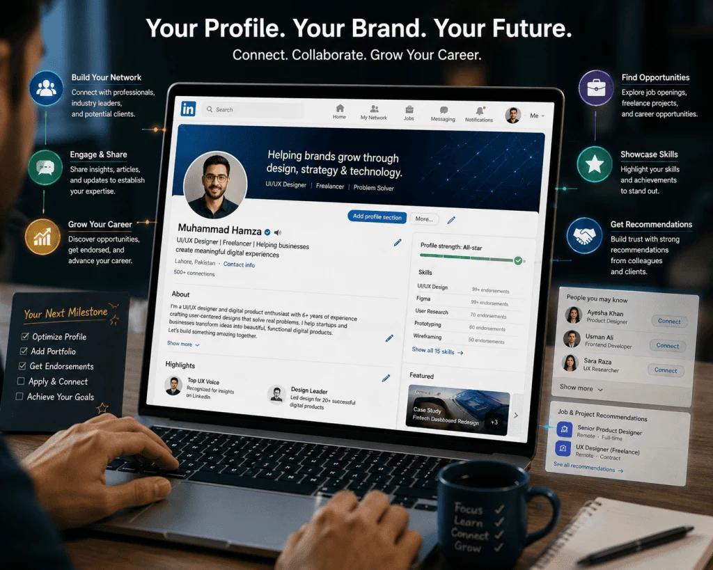 LinkedIn profile optimization guide for jobs freelancing and personal branding