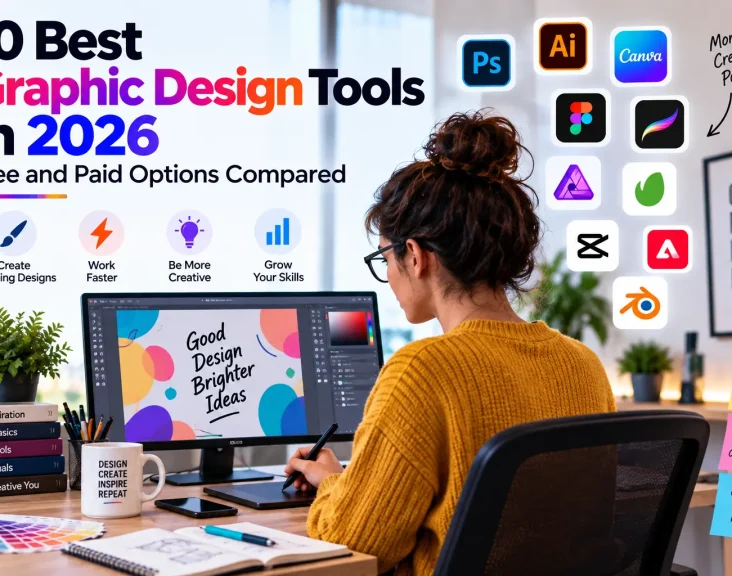 10 best graphic design tools in 2026, including free and paid options