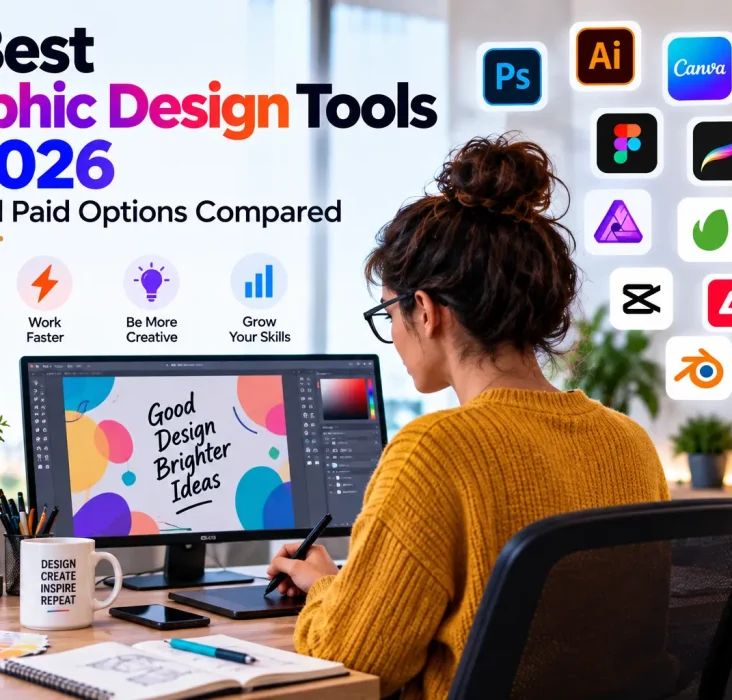 10 best graphic design tools in 2026, including free and paid options