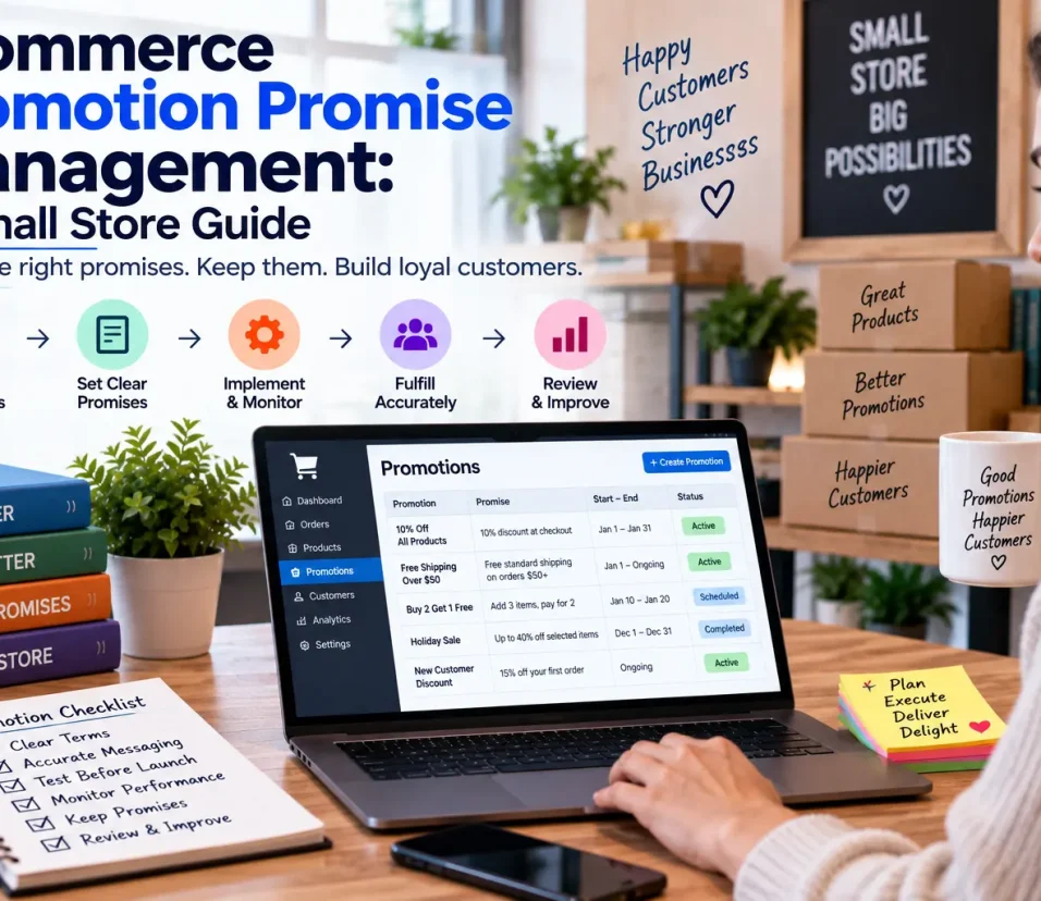 Ecommerce promotion promise management guide for small stores
