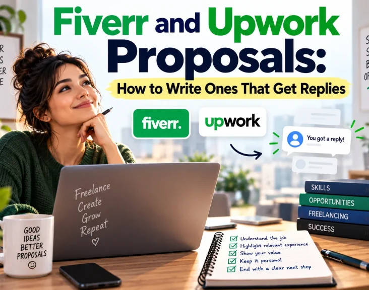 Fiverr and Upwork proposals guide for getting client replies