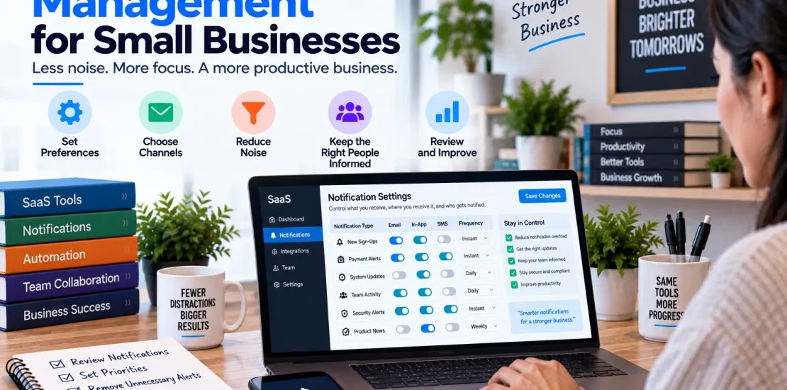 SaaS notification management for small businesses