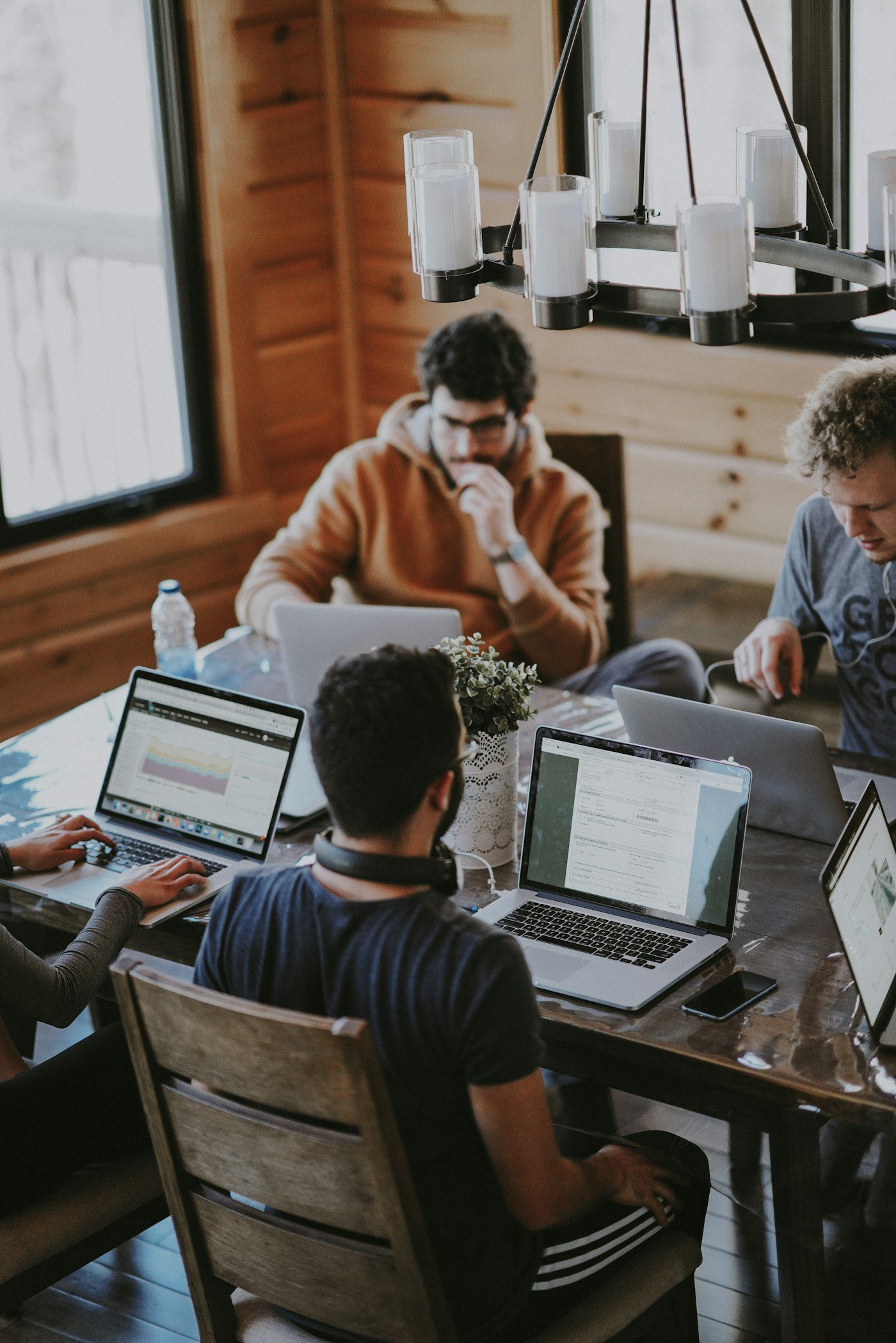 Content team planning a website publishing workflow
