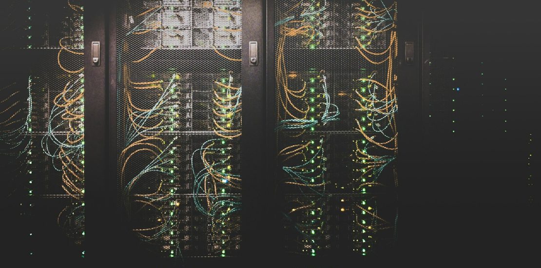 Server infrastructure representing website data and reporting