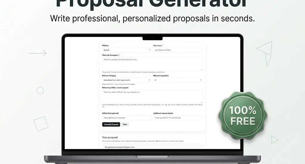 Fiverr and Upwork proposal generator personalization guide
