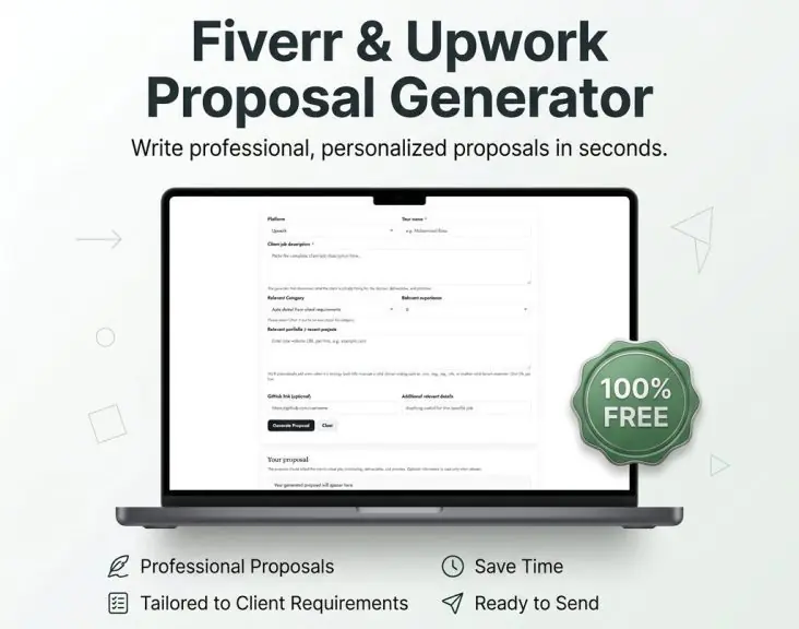 Fiverr and Upwork proposal generator value, scope and pricing guide